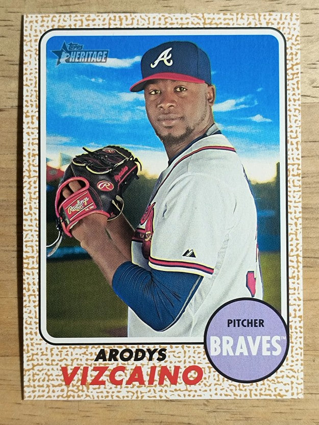 2017 Topps Heritage #43 Arodys Vizcaino
