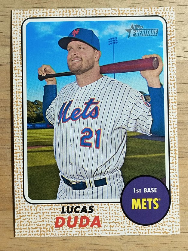 2017 Topps Heritage #46 Lucas Duda