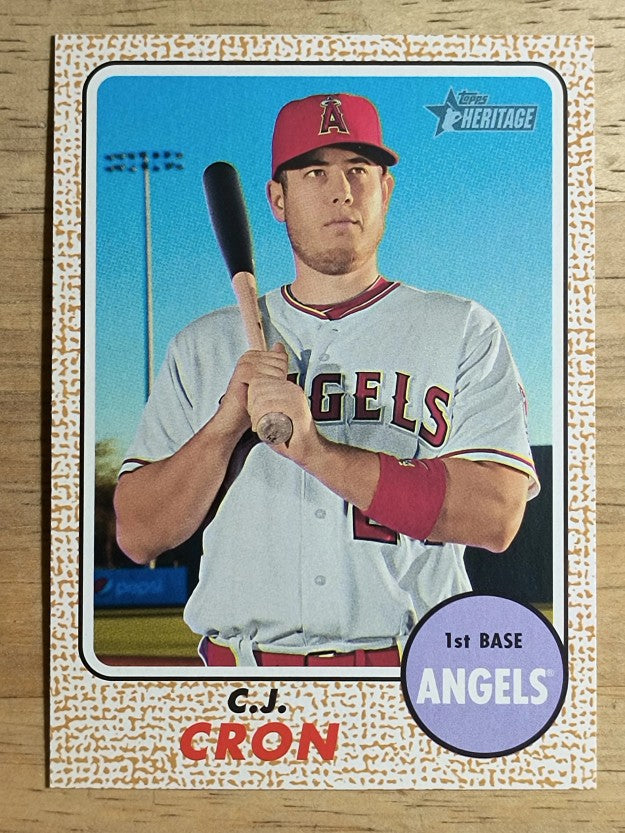 2017 Topps Heritage #53 C.J. Cron