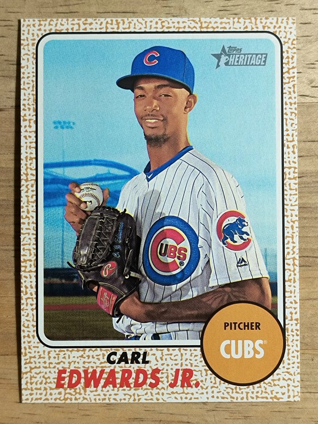 2017 Topps Heritage #60 Carl Edwards Jr.