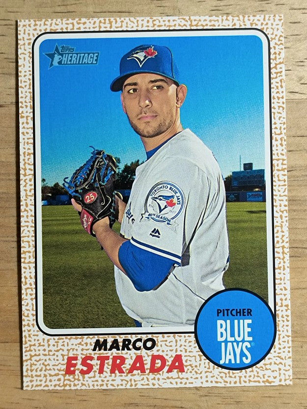 2017 Topps Heritage #61 Marco Estrada