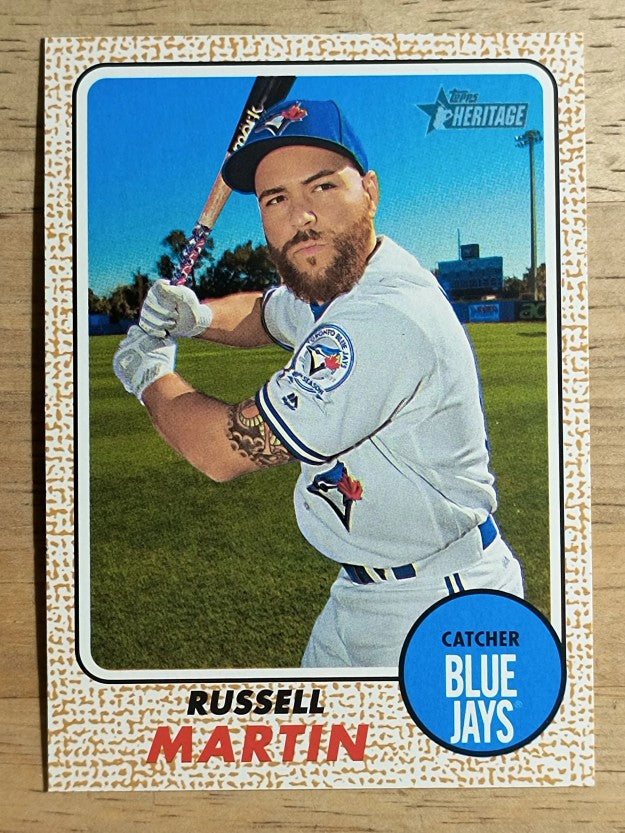 2017 Topps Heritage #64 Russell Martin