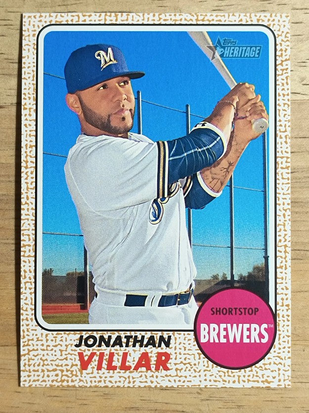 2017 Topps Heritage #72 Jonathan Villar