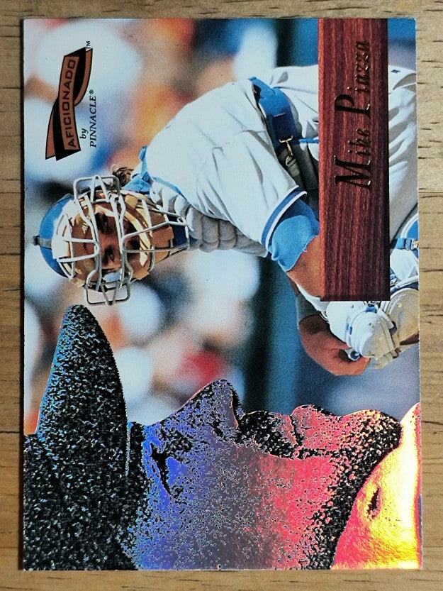 1996 Pinnacle Aficionado #124 Mike Piazza
