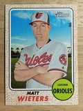 2017 Topps Heritage #74 Matt Wieters