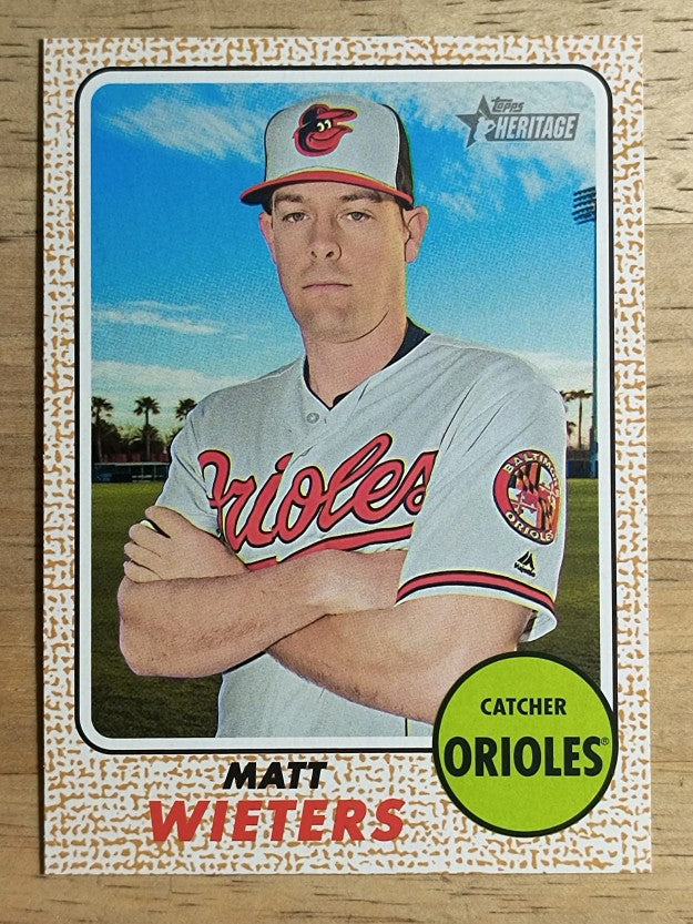 2017 Topps Heritage #74 Matt Wieters