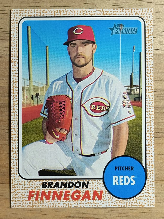 2017 Topps Heritage #75 Brandon Finnegan
