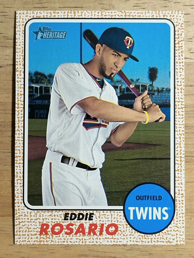 2017 Topps Heritage #80 Eddie Rosario