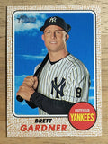 2017 Topps Heritage #85 Brett Gardner