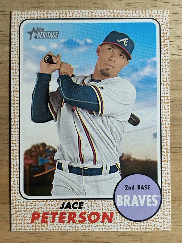 2017 Topps Heritage #98 Jace Peterson