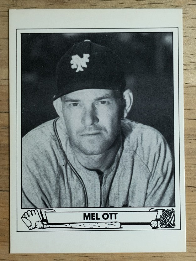 1983 TCMA Playball 1942 #32 Mel Ott P/MG