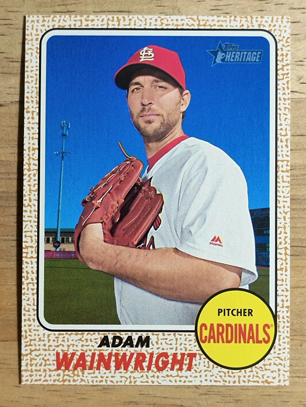 2017 Topps Heritage #100 Adam Wainwright