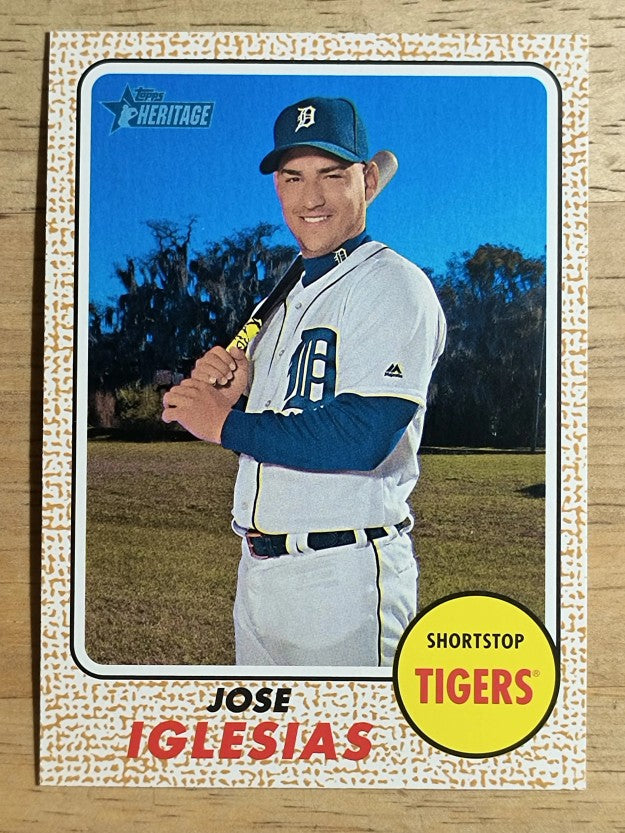 2017 Topps Heritage #101 Jose Iglesias