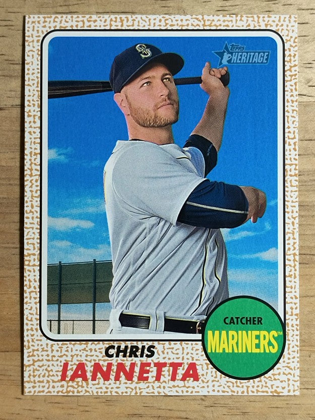 2017 Topps Heritage #109 Chris Iannetta