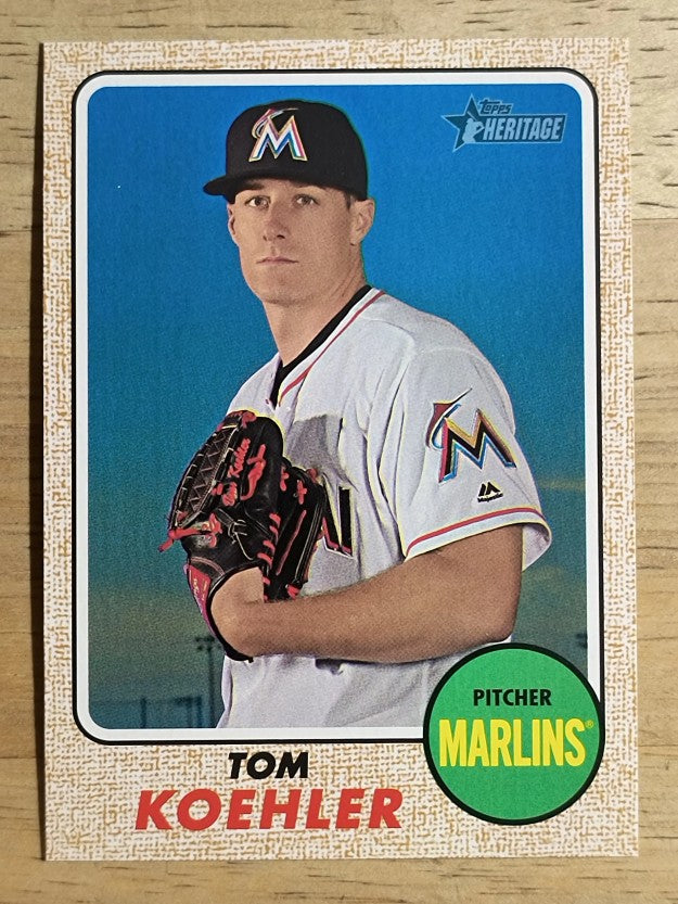 2017 Topps Heritage #114 Tom Koehler
