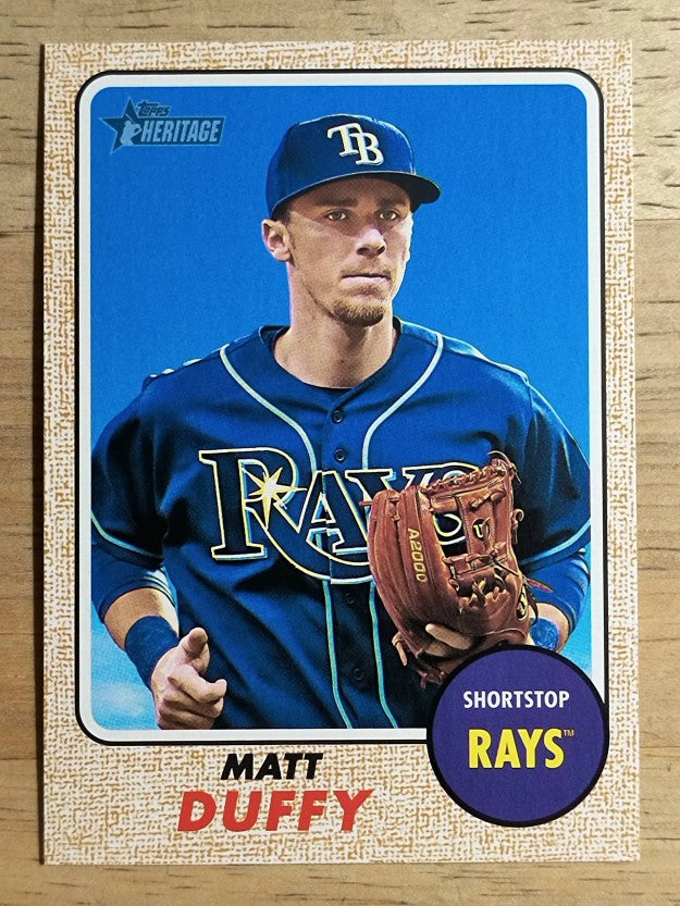 2017 Topps Heritage #126 Matt Duffy
