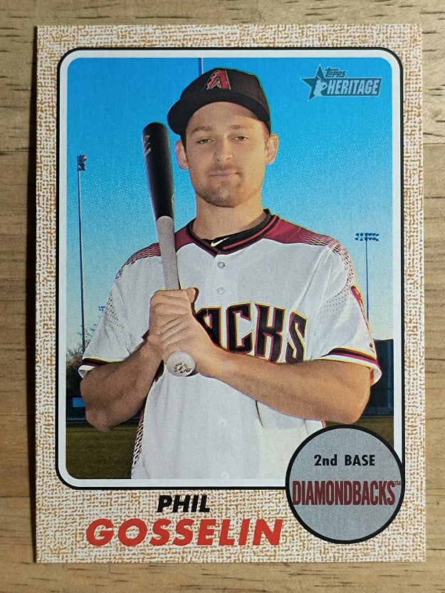 2017 Topps Heritage #135 Phil Gosselin