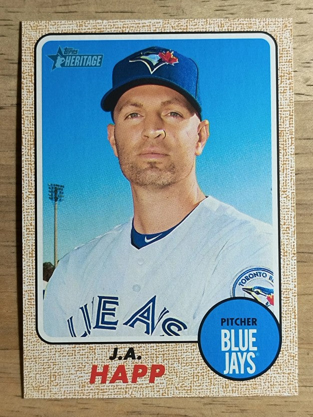 2017 Topps Heritage #139 J.A. Happ