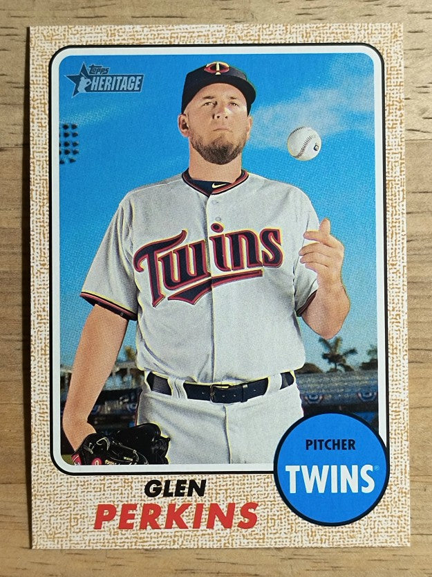 2017 Topps Heritage #141 Glen Perkins
