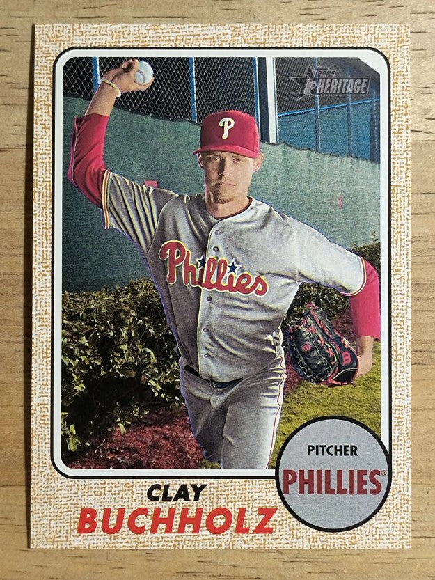2017 Topps Heritage #148 Clay Buchholz