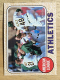 2017 Topps Heritage #149 Oakland Athletics TC