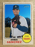 2017 Topps Heritage #160 Anibal Sanchez
