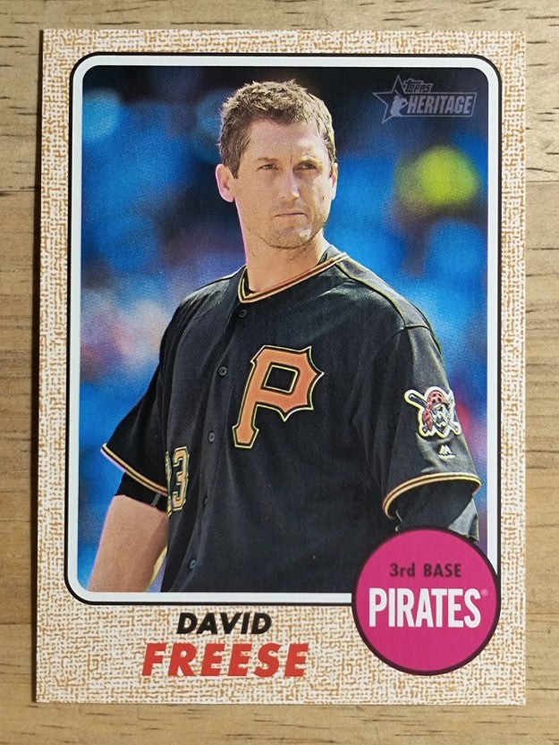 2017 Topps Heritage #161 David Freese