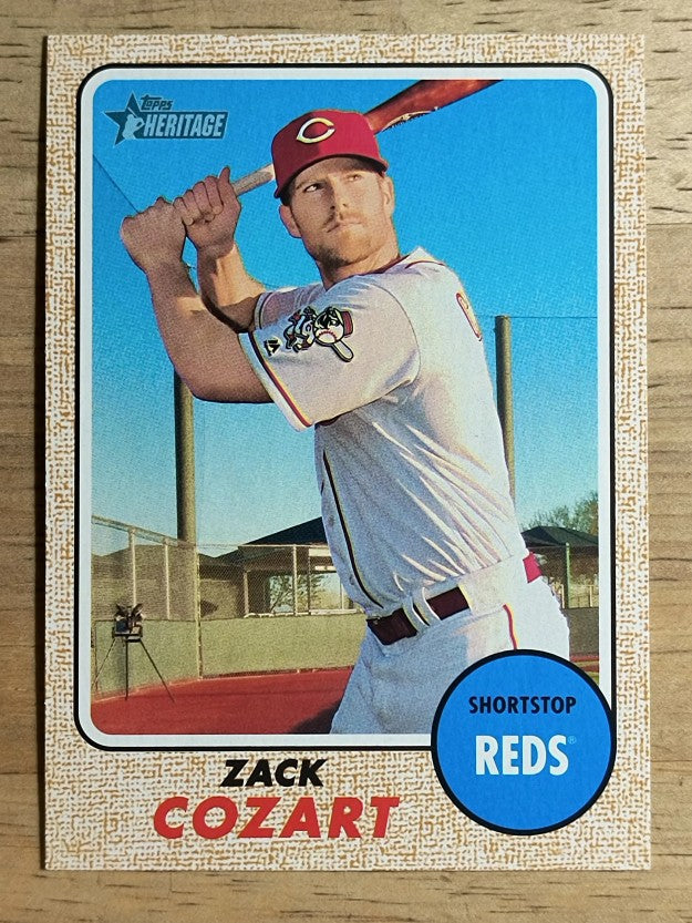 2017 Topps Heritage #192 Zack Cozart