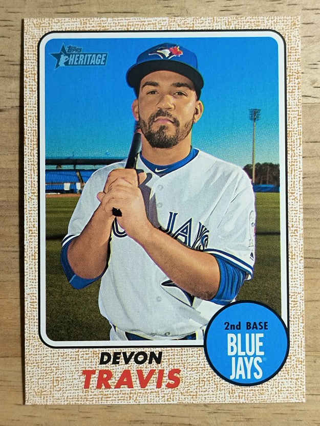 2017 Topps Heritage #193 Devon Travis