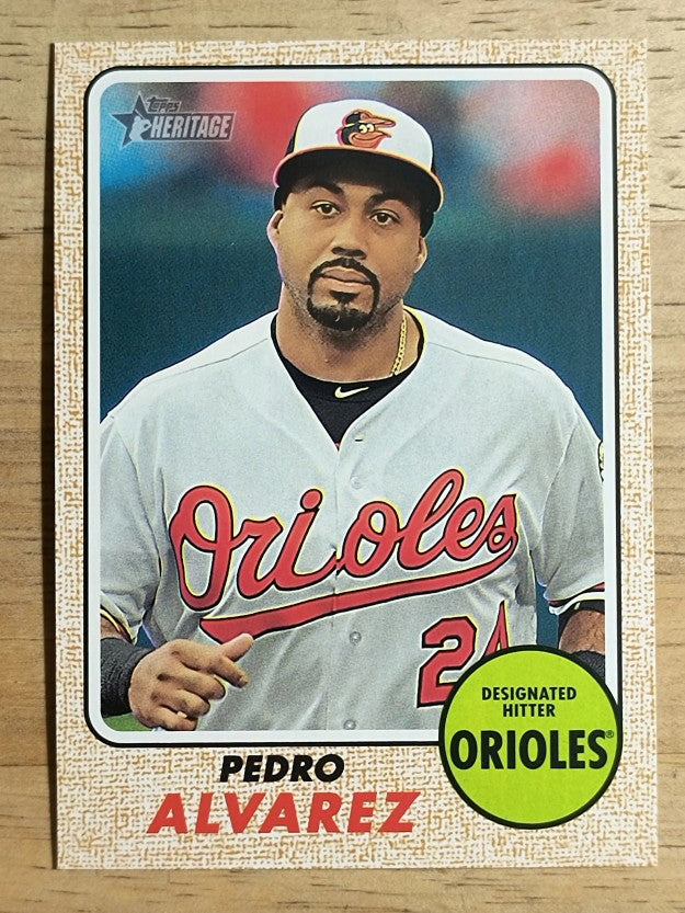 2017 Topps Heritage #219 Pedro Alvarez