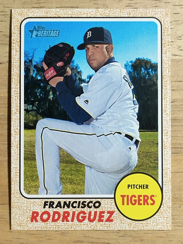 2017 Topps Heritage #225 Francisco Rodriguez