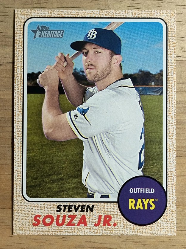2017 Topps Heritage #227 Steven Souza Jr.