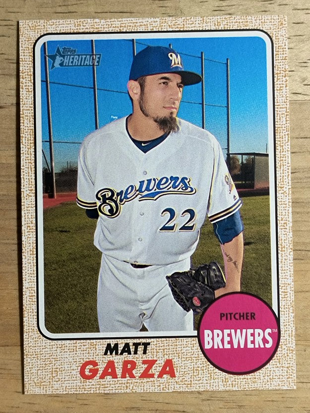 2017 Topps Heritage #231 Matt Garza