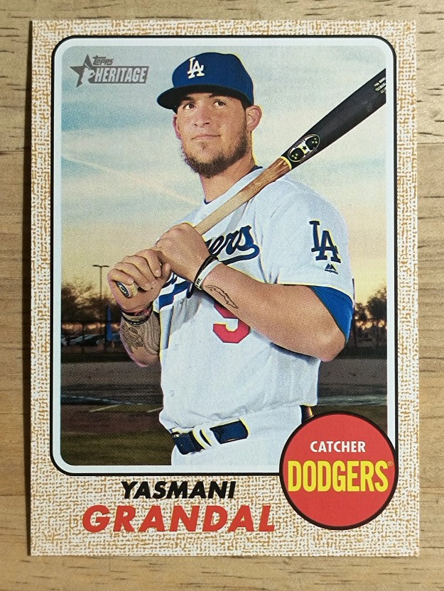 2017 Topps Heritage #255 Yasmani Grandal