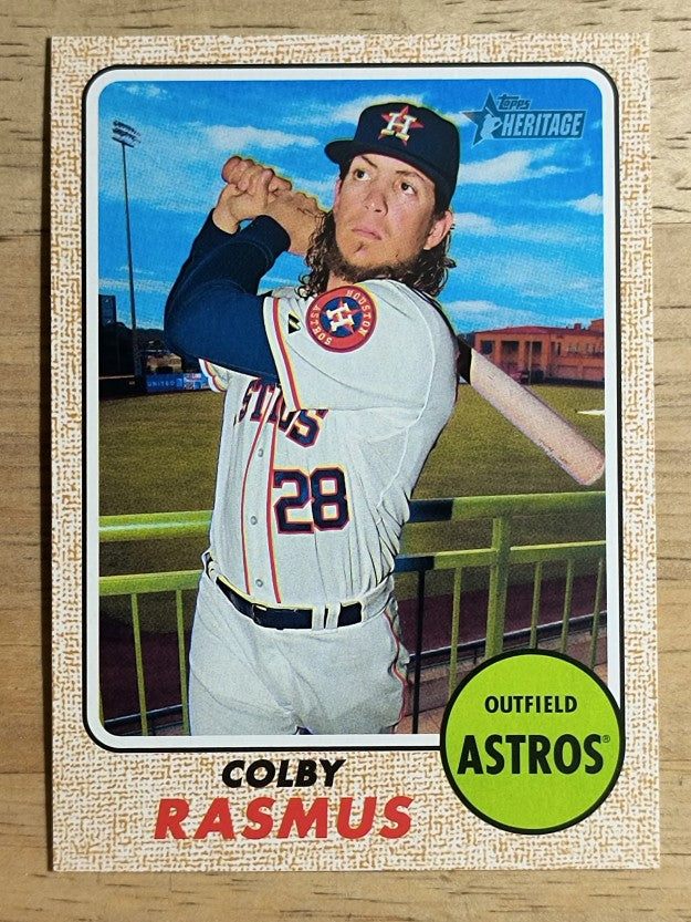 2017 Topps Heritage #260 Colby Rasmus