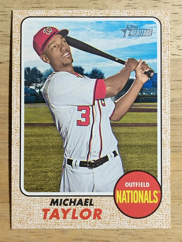 2017 Topps Heritage #265 Michael Taylor