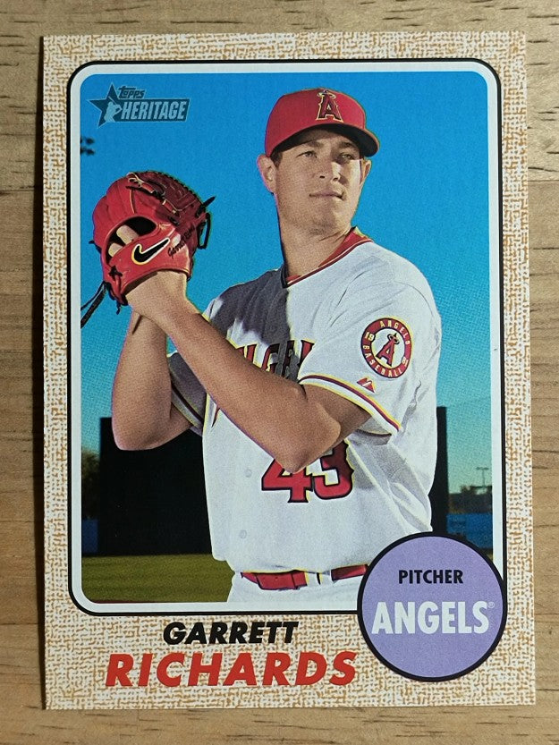 2017 Topps Heritage #268 Garrett Richards