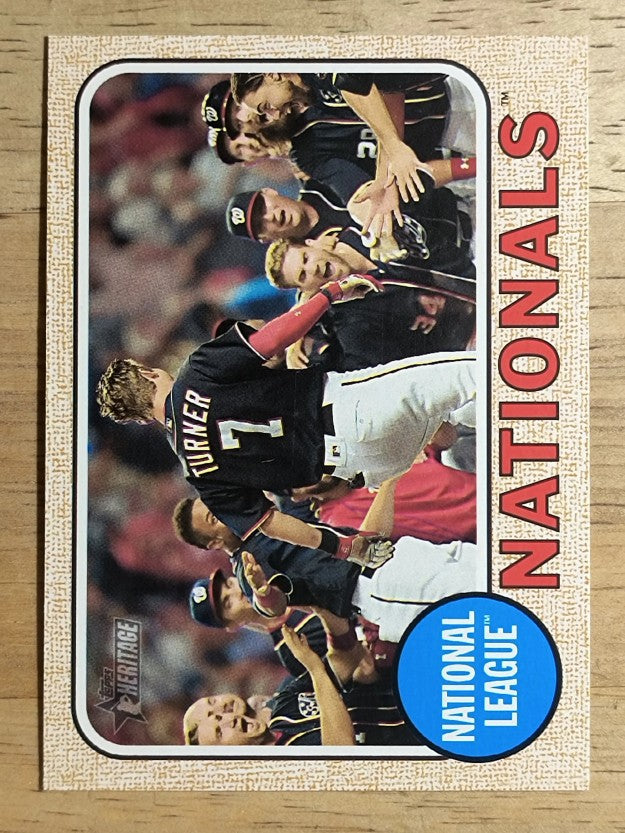 2017 Topps Heritage #279 Washington Nationals TC