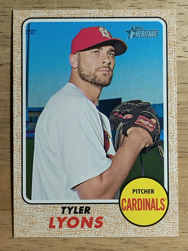 2017 Topps Heritage #285 Tyler Lyons