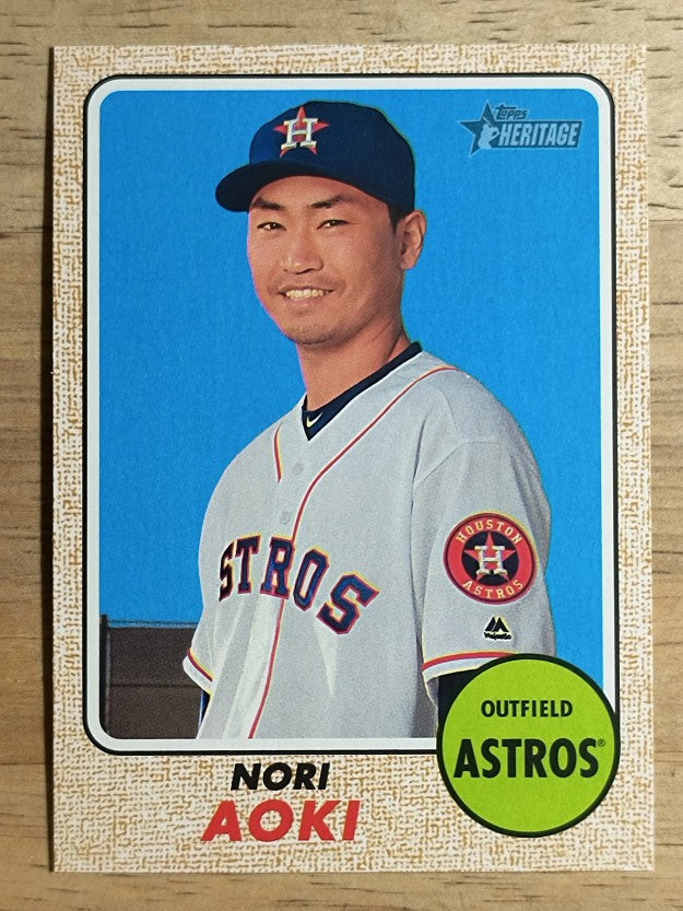 2017 Topps Heritage #300 Nori Aoki