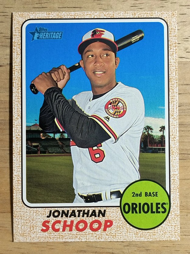 2017 Topps Heritage #322 Jonathan Schoop