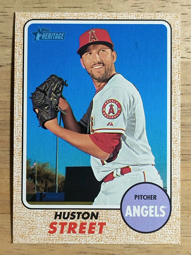 2017 Topps Heritage #356 Huston Street