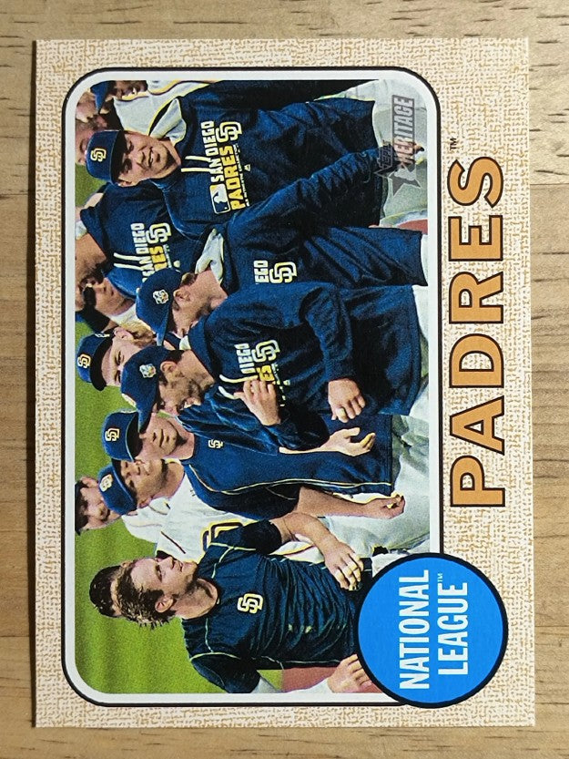 2017 Topps Heritage #358 San Diego Padres TC