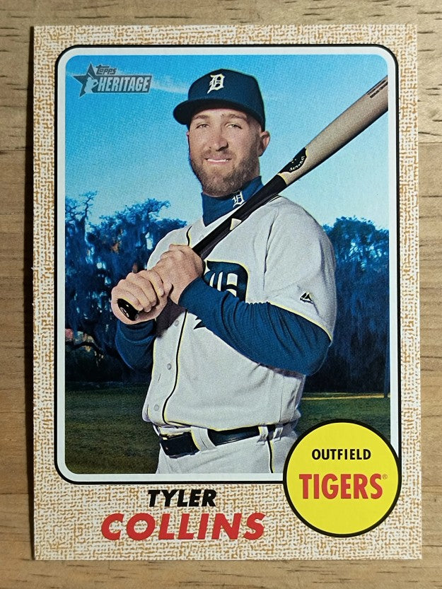 2017 Topps Heritage #360 Tyler Collins