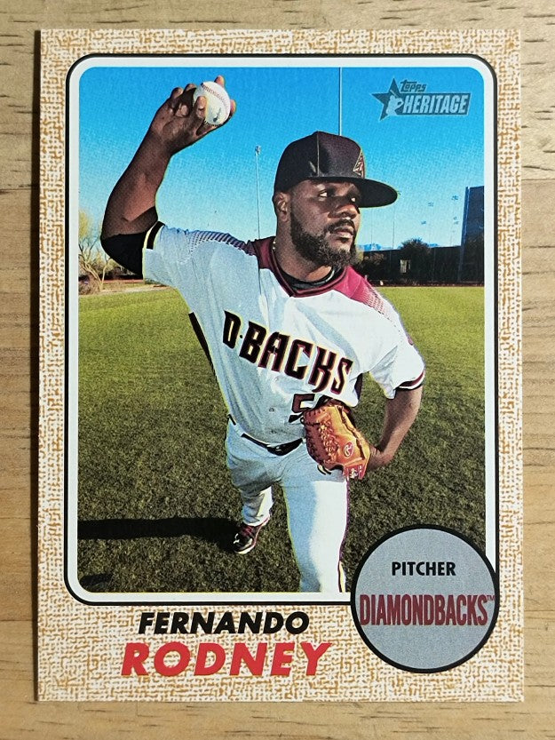 2017 Topps Heritage #506 Fernando Rodney