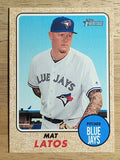 2017 Topps Heritage #527 Mat Latos