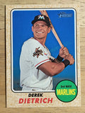 2017 Topps Heritage #532 Derek Dietrich