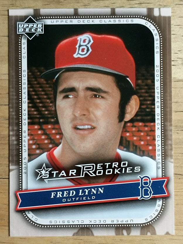 2005 Upper Deck Classics #114 Fred Lynn RSR