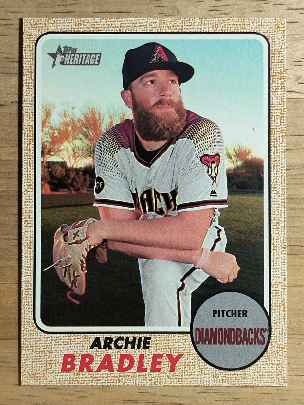 2017 Topps Heritage #552 Archie Bradley