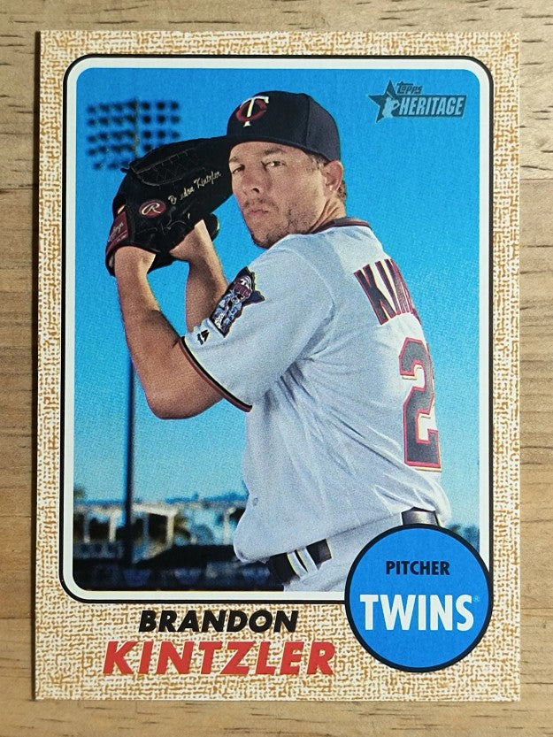 2017 Topps Heritage #554 Brandon Kintzler